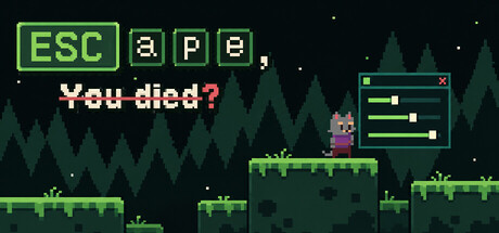 設定ウィンドウやUIそのものを使って戦うメタ・パズルアクション「ESC ape, You died?」が配信開始